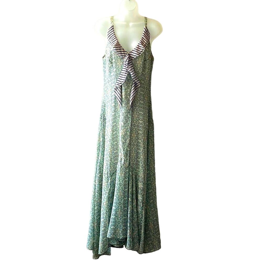 Cabi Garden Party Chiffon Maxi Dress Size 2 WORN ONCE
